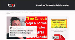 Desktop Screenshot of carreiradeti.com.br